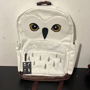 Harry Potter Hedwig Owl Faux Leather School Backpack Brand New with Tags